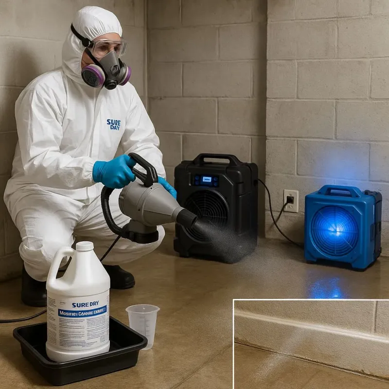 Sanitization and Odor Removal process in Fort Gaines, GA